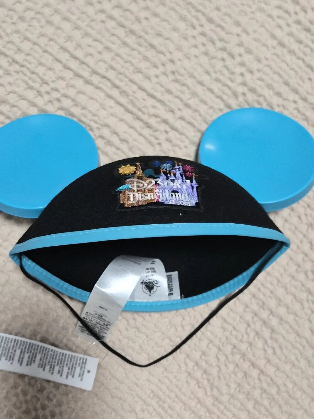 Disney Black and Bright Blue Kids Mickey Ear Headband